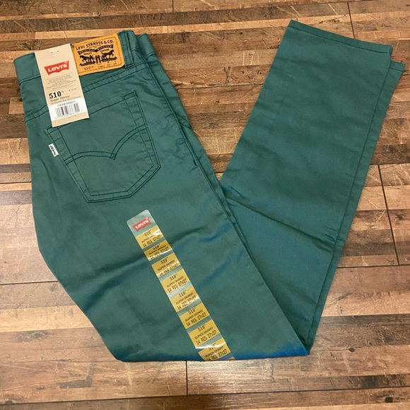 NWT Levi’s 501 Super Skinny in Green - Picture 8 of 11